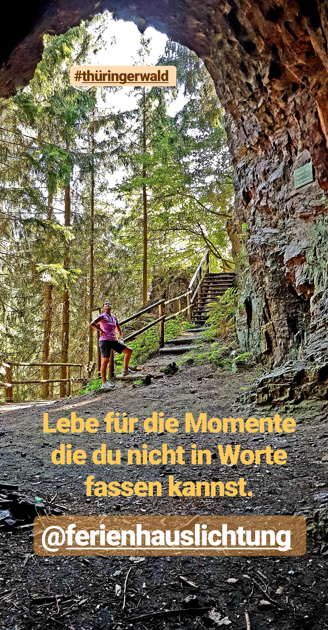 Wandertip Felsental am Inselsberg im Thüringer Wald