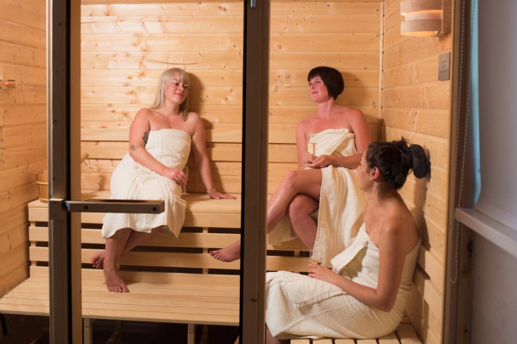 Ihre Wellness Auszeit im Ferienhaus mit Sauna 