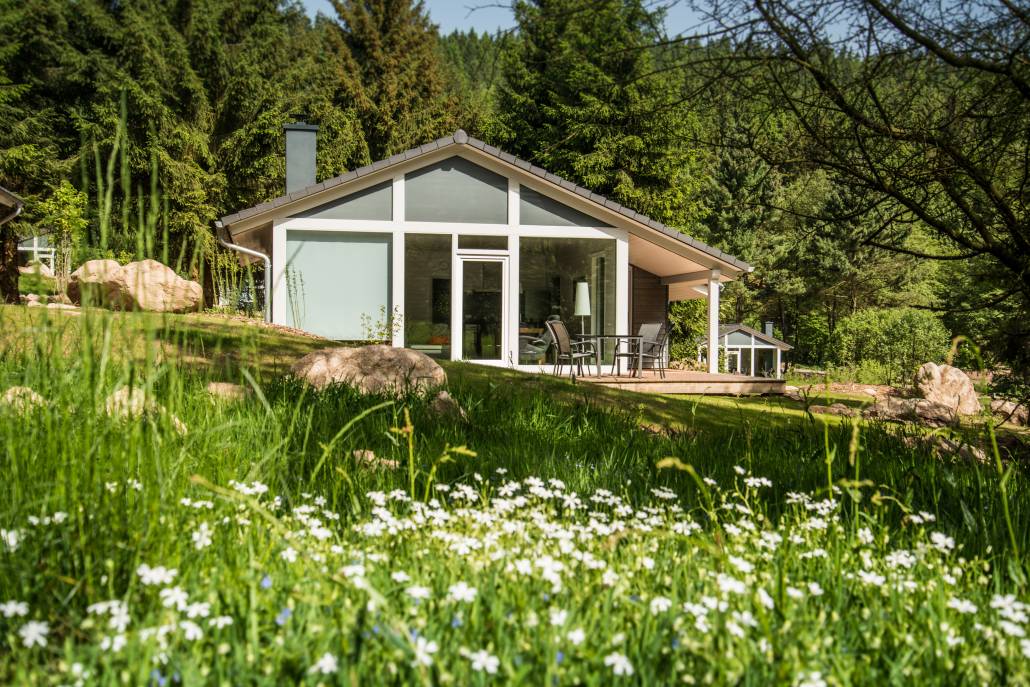 Ihr modernes Ferienhaus erwartet Sie mitten im Thüringer Wald 